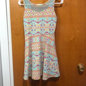 Pastel colored dress